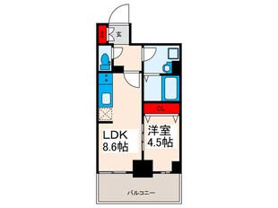 グランデュール富士の物件間取画像